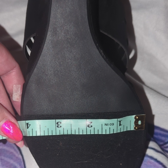 Torrid Wide Width Cutout Wedges 10W - Picture 10 of 12